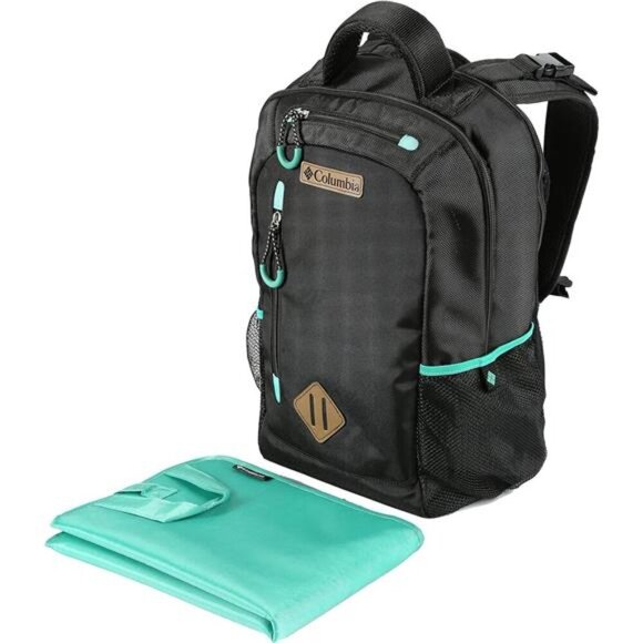 Columbia Carson Pass Backpack Diaper Bag - Large, Black - Picture 3 of 8